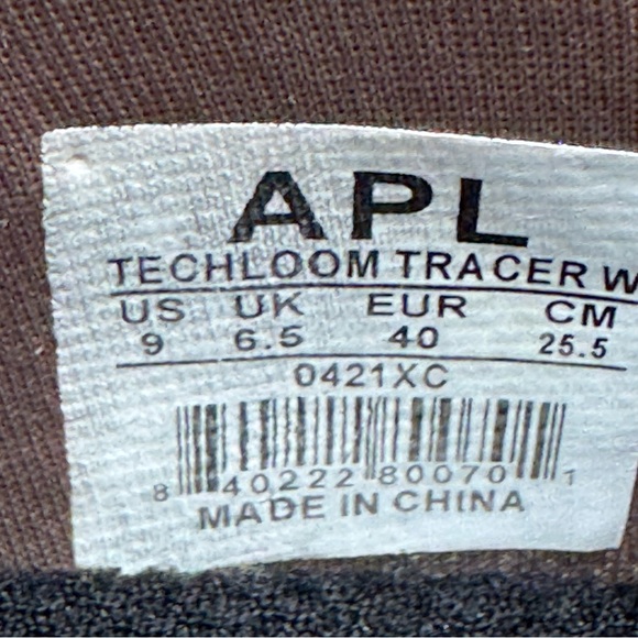 APL TechLoom Tracer Women’s‎ 9 Beach Almond Leopard Lightweight Running Sneakers - Picture 13 of 14